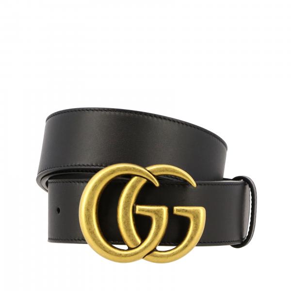 GUCCI: belt for men - Black | Gucci belt 397660 AP00T online on GIGLIO.COM