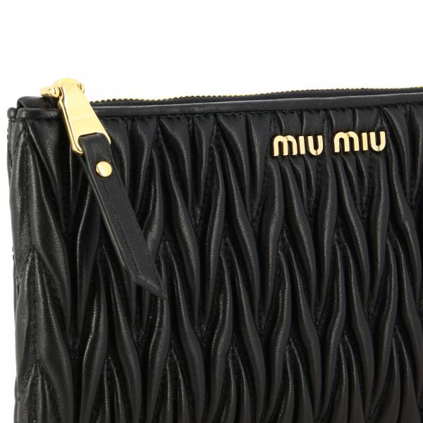 miu miu matelassé leather mini bag