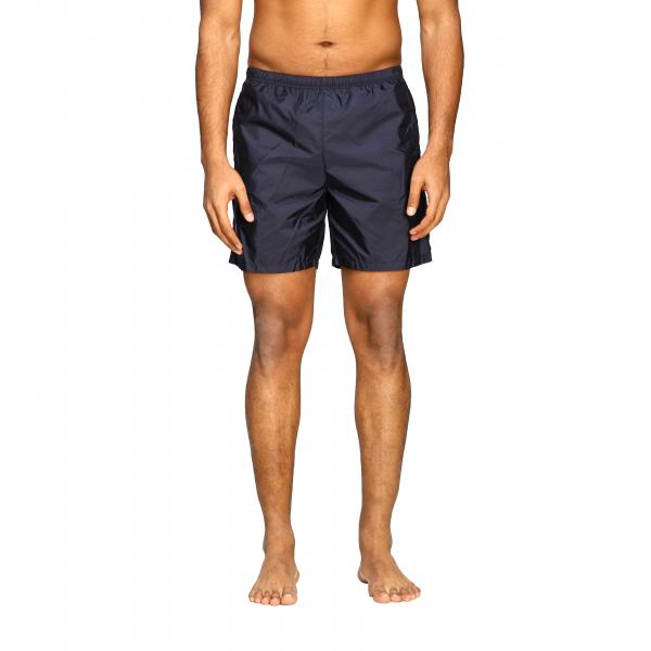 PRADA: boxer costume in nylon - Navy | Prada swimsuit UB333 Q04 online ...