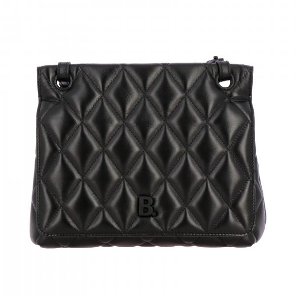 Наплечная сумка B shoulder Quilted Balenciaga из тисненой кожи