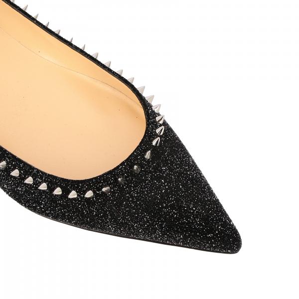 christian louboutin sparkle flats