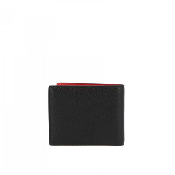 CHRISTIAN LOUBOUTIN: Cool card wallet in textured leather | Wallet 