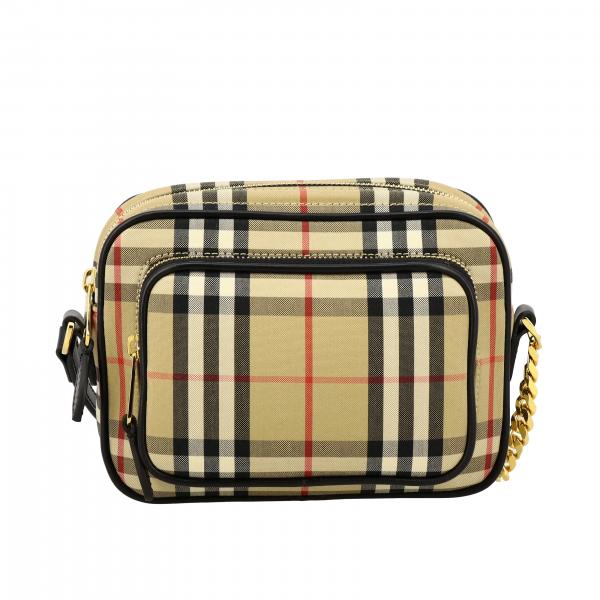 Сумка через плечо из кожи с логотипом Женское Burberry