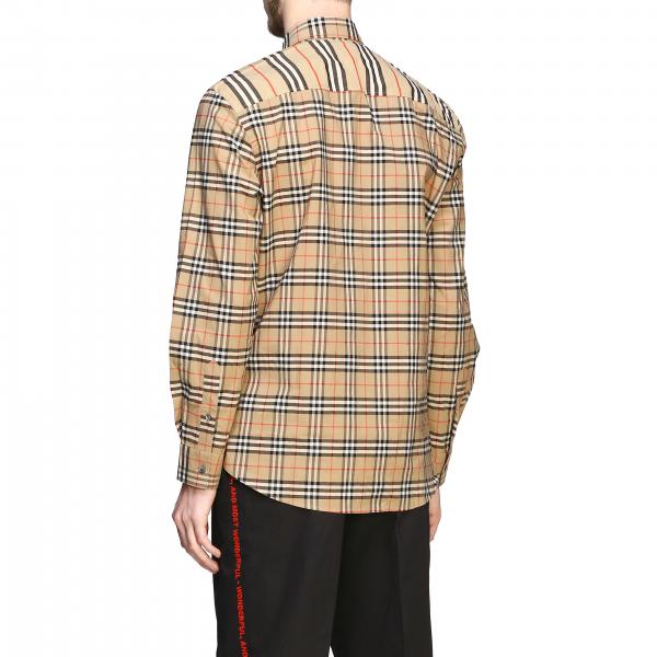 burberry collard shirt