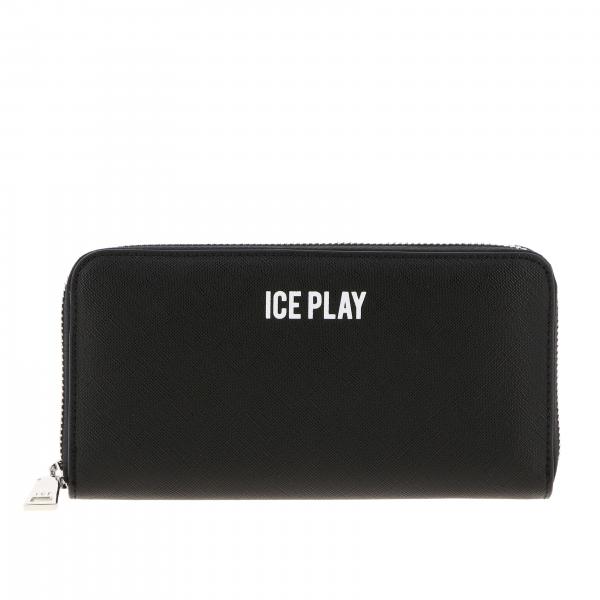 Кошелек Ice Play из искусственной кожи с логотипом