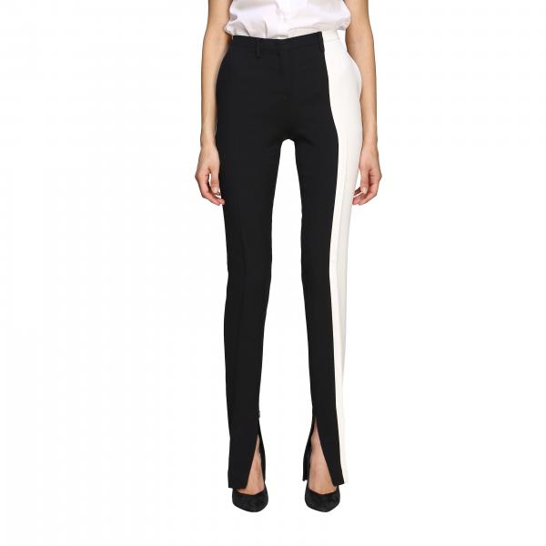 trousers with line down side