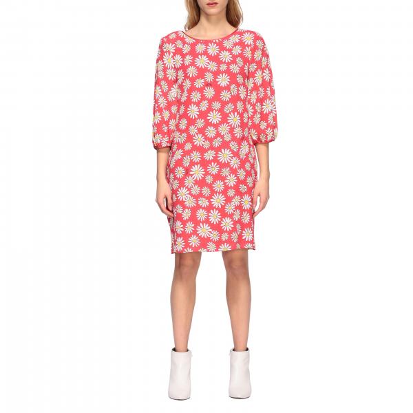 Robe Boutique Moschino en georgette avec imprimé marguerite