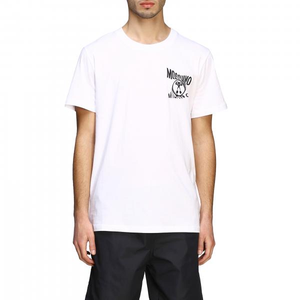Moschino Couture Outlet: t-shirt for men - White | Moschino Couture t ...