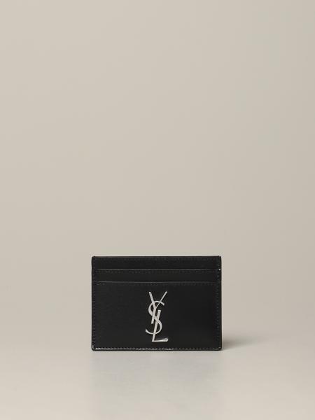 saint laurent mens card wallet