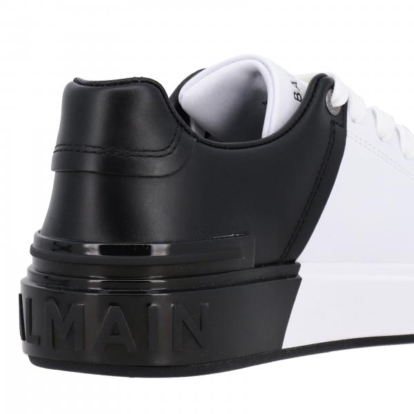 balmain white sneakers women's