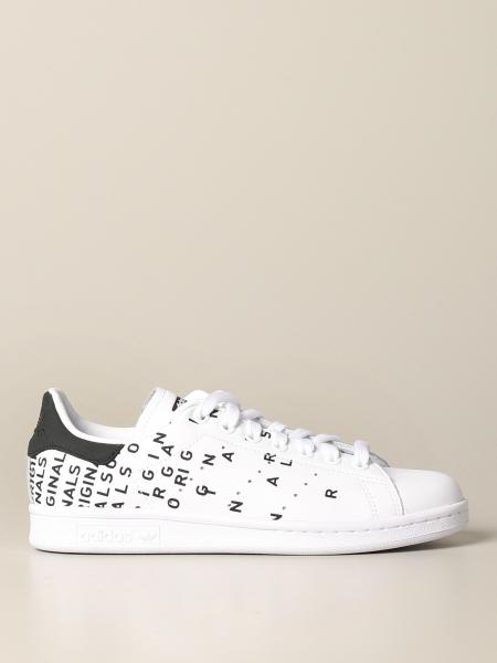 Kostuums Oneerlijk tint Adidas Originals Outlet: Stan smith sneakers in printed leather - White |  Adidas Originals sneakers EG6343 online on GIGLIO.COM