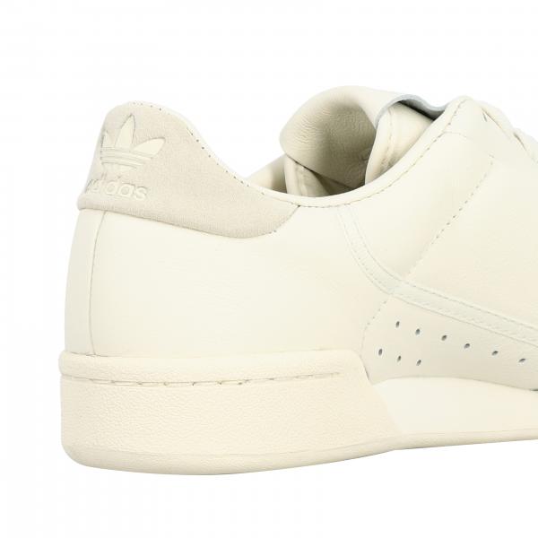 Adidas Originals Outlet: Continental 80 leather sneakers - Yellow Cream ...