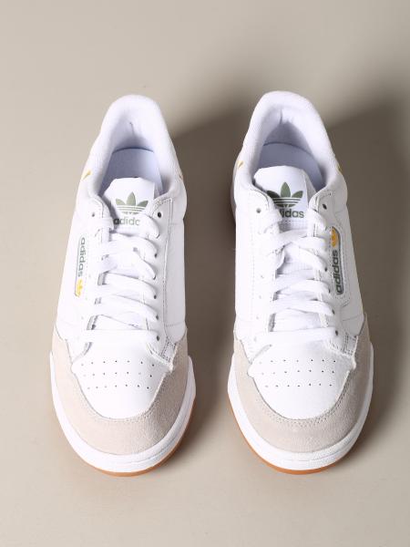 adidas continental 80 suede white