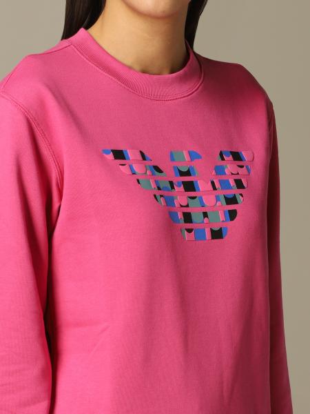 pink armani sweatshirt