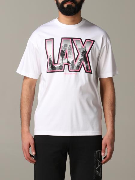 Emporio Armani T-Shirt mit großem gemustertem Logo