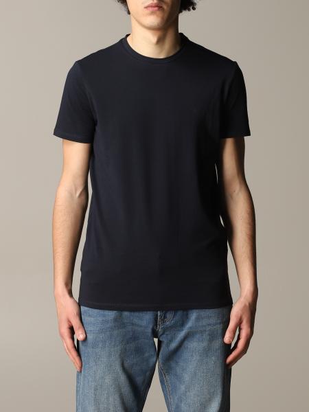 Emporio Armani Outlet: t-shirt for man - Blue | Emporio Armani t-shirt ...