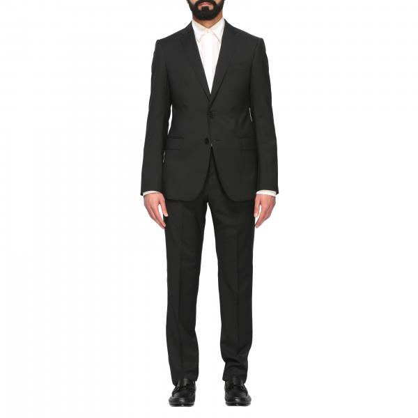 Emporio Armani Outlet: wool suit 213gr drop 7 - Black | Emporio Armani ...