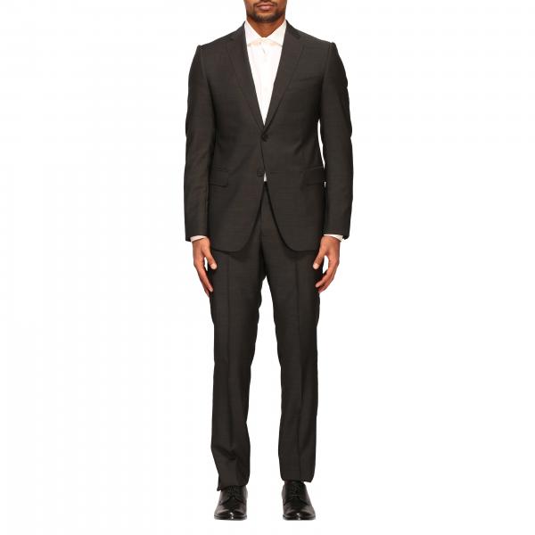 Emporio Armani Outlet: wool suit 213gr drop 7 - Charcoal | Emporio ...