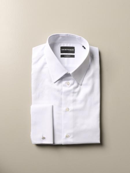 Camicia Emporio Armani con collo italiano