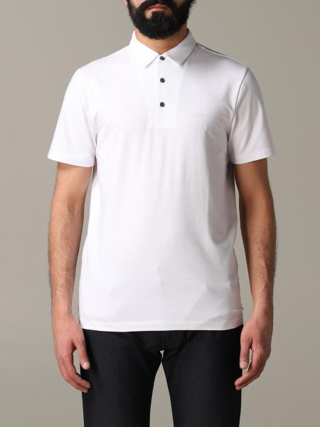 Emporio Armani logo 短袖POLO衫