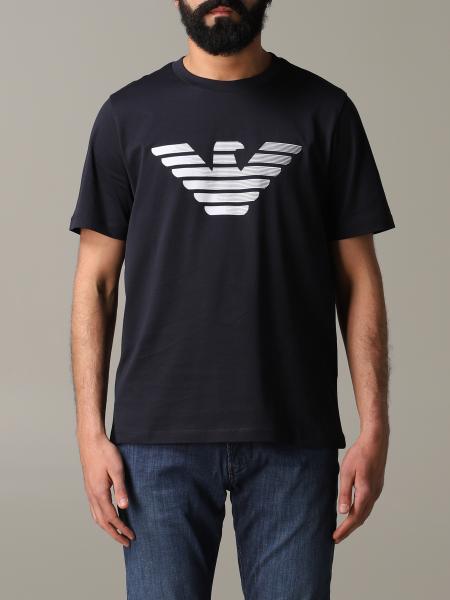 Emporio Armani logo T恤