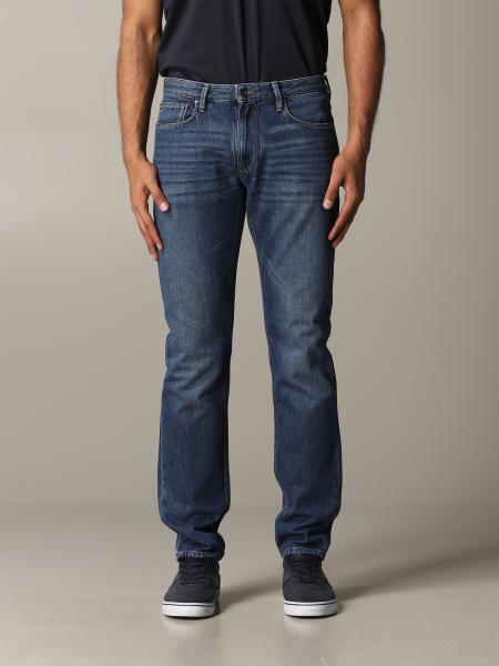 Emporio Armani 8 once 修身牛仔裤