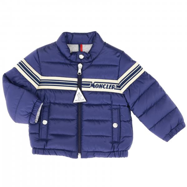 Haraiki Moncler down jacket with striped band and logo