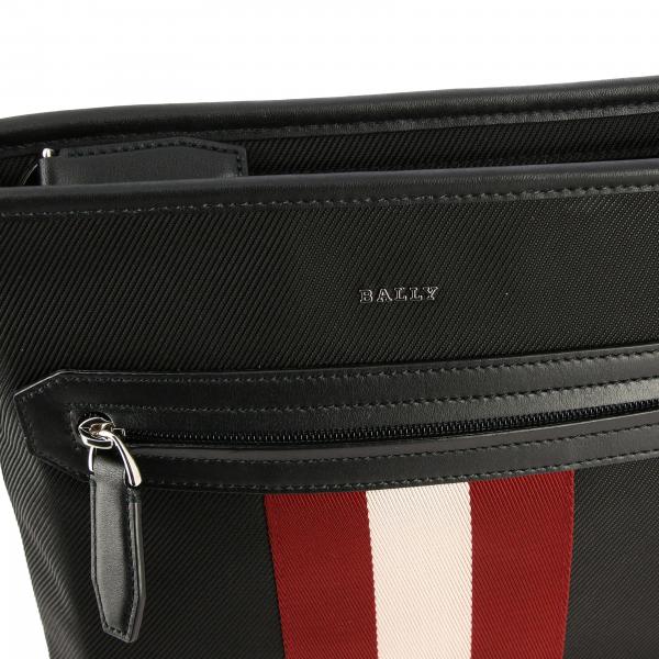 bally black shoulder bag