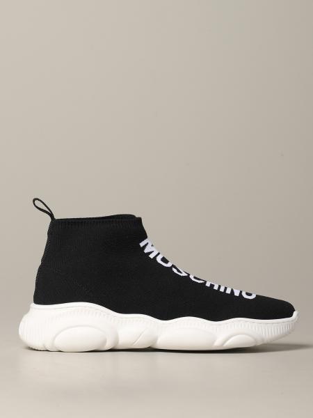 Moschino Teen sneakers slip on with teddy sole