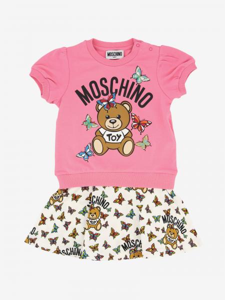 Moschino Baby 印花连衣裙