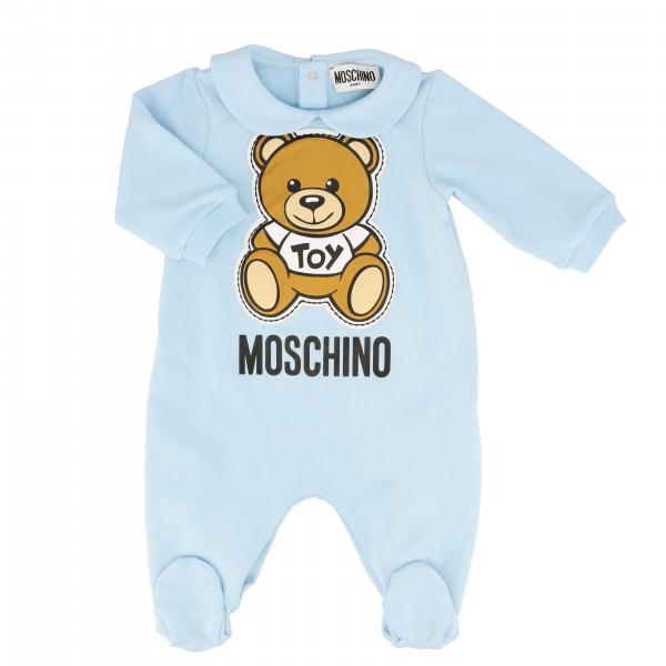 모스키노(MOSCHINO BABY) 롬퍼 유아 스카이 블루 모스키노 롬퍼 MUT01K LDA00 상품들을 온라인으로 만나보세요