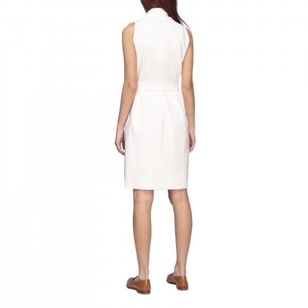 Max Mara Outlet: Veranda double-breasted dress with belt | Dress Max ...