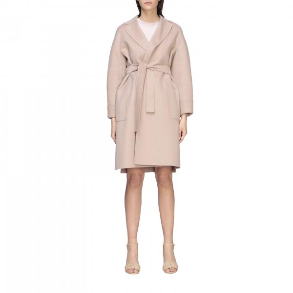 S Max Mara Outlet: Max Mara Tangeri robe coat - Pink - Giglio.com