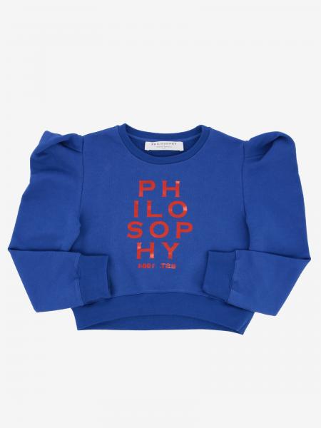 Philosophy sweatshirt by Lorenzo Serafini with round neck and logo
