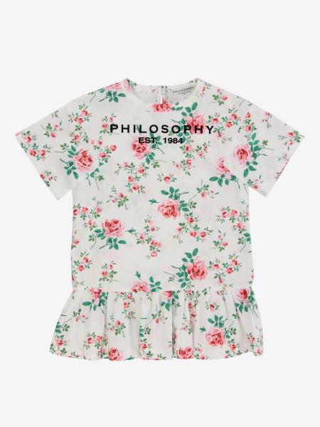 Philosophy dress by Lorenzo Serafini with floral pattern