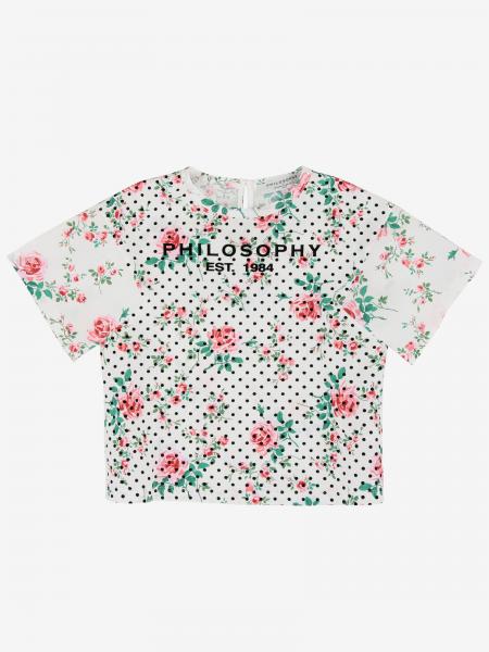 Philosophy von Lorenzo Serafini T-Shirt mit Blumen Muster