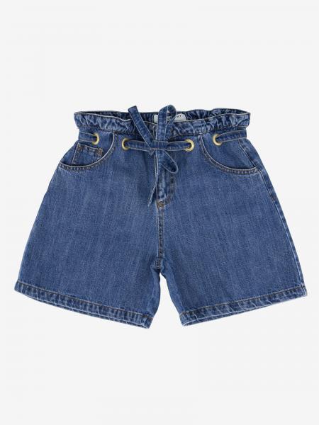 Philosophy denim shorts by Lorenzo Serafini