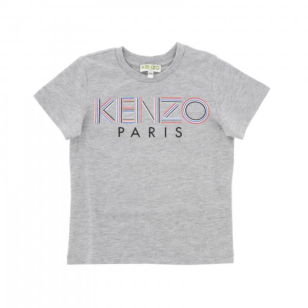 Футболка с коротким рукавом и принтом Детское Kenzo Junior