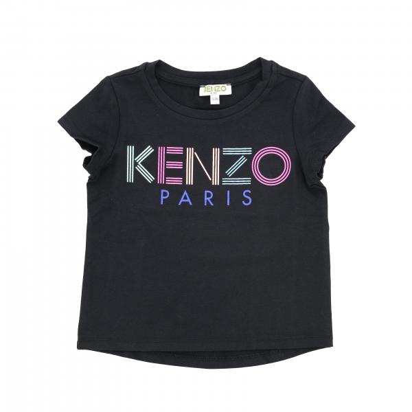 Футболка с коротким рукавом и принтом Детское Kenzo Junior