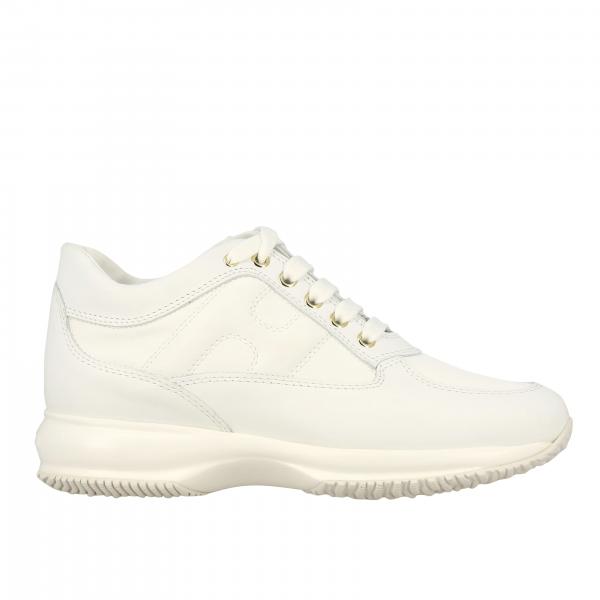 Sneakers Interactive Hogan in pelle con H bombata