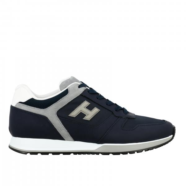 Hogan 321 Кроссовки из прорезиненной кожи и нейлона Мужское Hogan