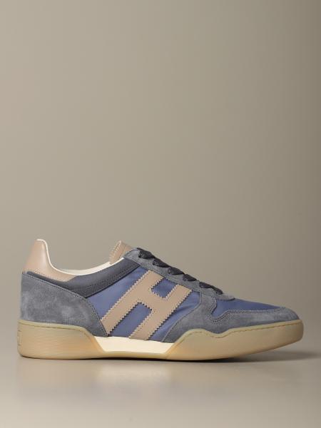 Кроссовки Hogan Retro из замшевой кожи и нейлона Мужское Hogan