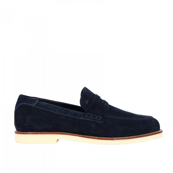 Мокасины Business Casual Hogan из замшевой кожи Мужское Hogan