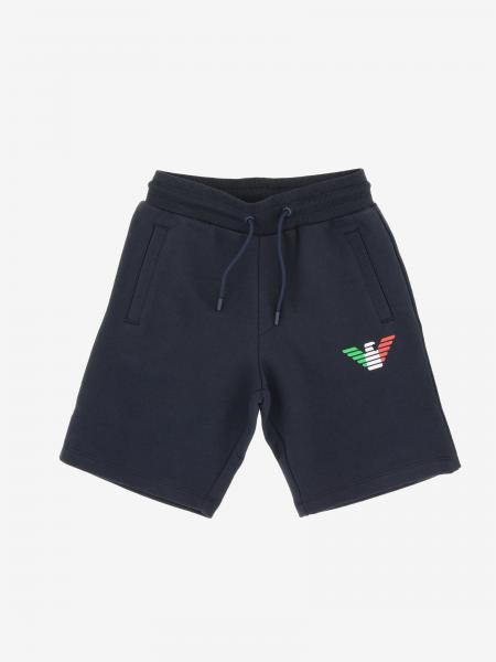 Emporio Armani jogging shorts with logo