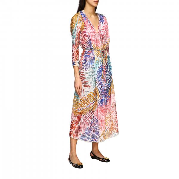 Missoni Mare 腰带装饰印花连衣裙