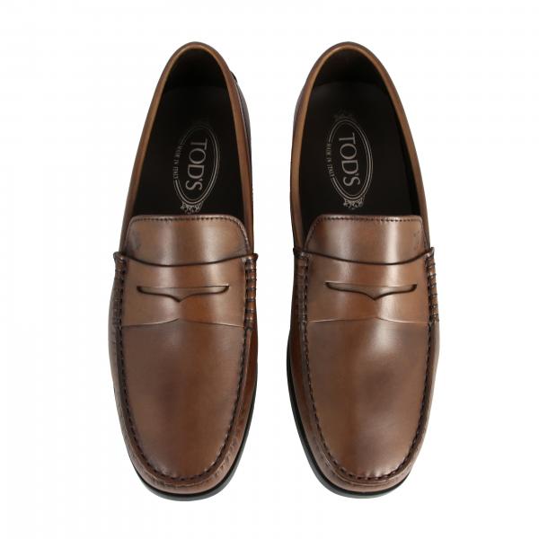 tods platform loafers