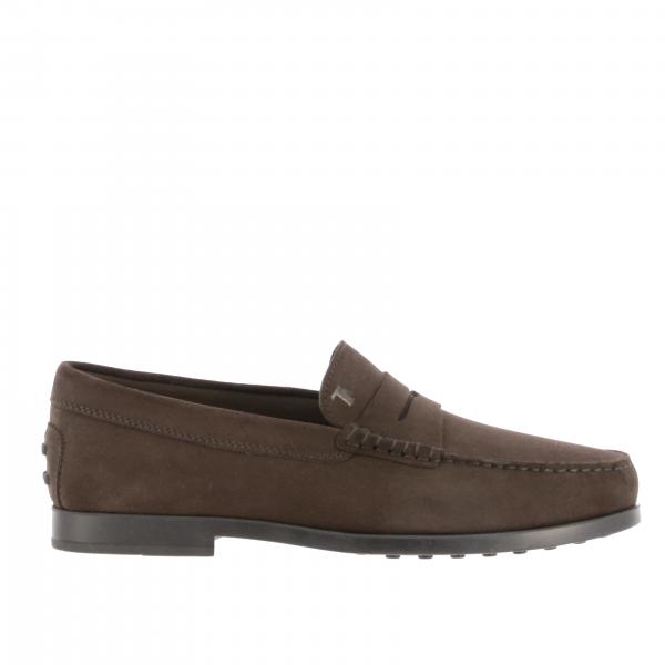 Tod's gommini suede moccasin