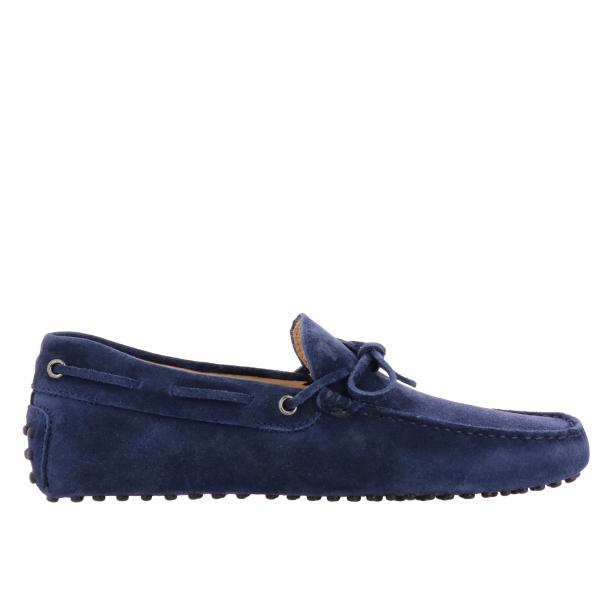 Mocassino New Gommini Tod's in camoscio con laccetto