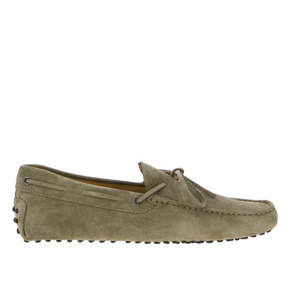 Tod's New Gommini moccasin in suede with strap