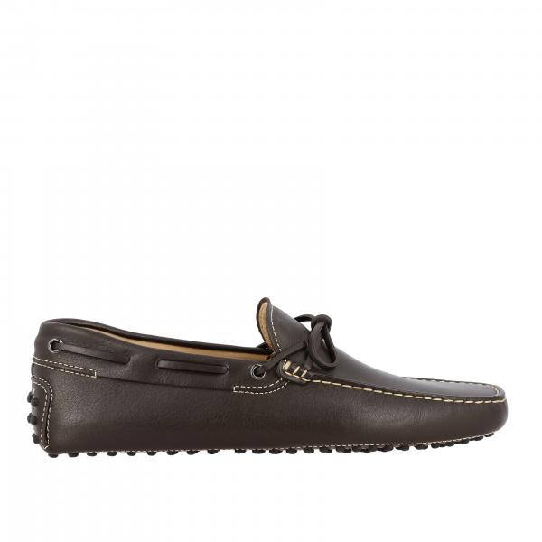 Ботинки из лакированной кожи с прострочкой Мужское Tod's